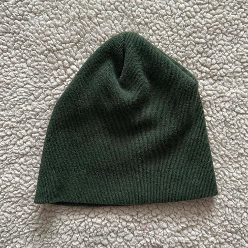 green beanie